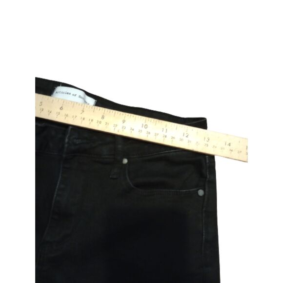 Articles of Society Women's Size 27 Black Straight Leg Jeans - Picture 3 of 7